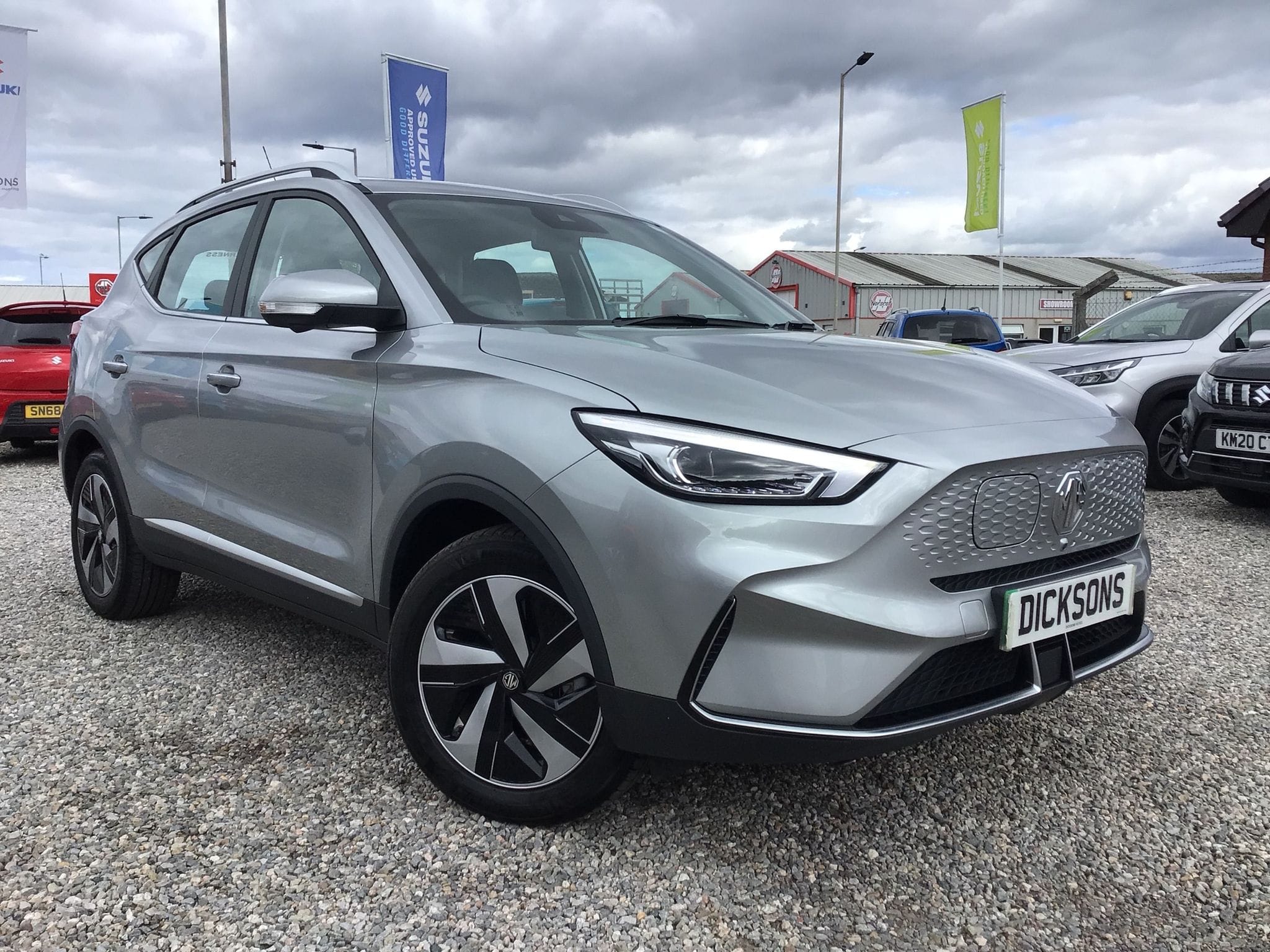 MG Zs Electric Hatchback 130kW Trophy Connect EV 51kWh 5dr Auto Silver ...