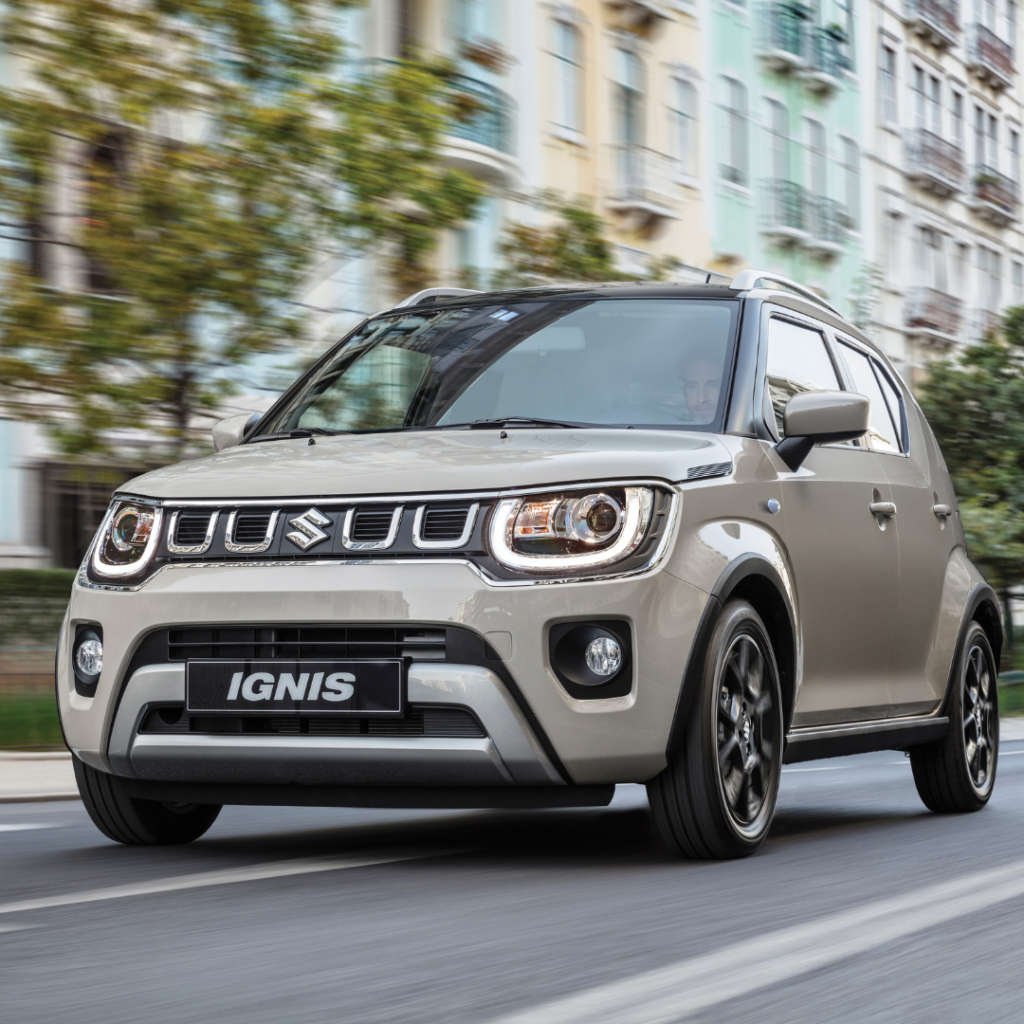 Image of Suzuki Ignis driving in city