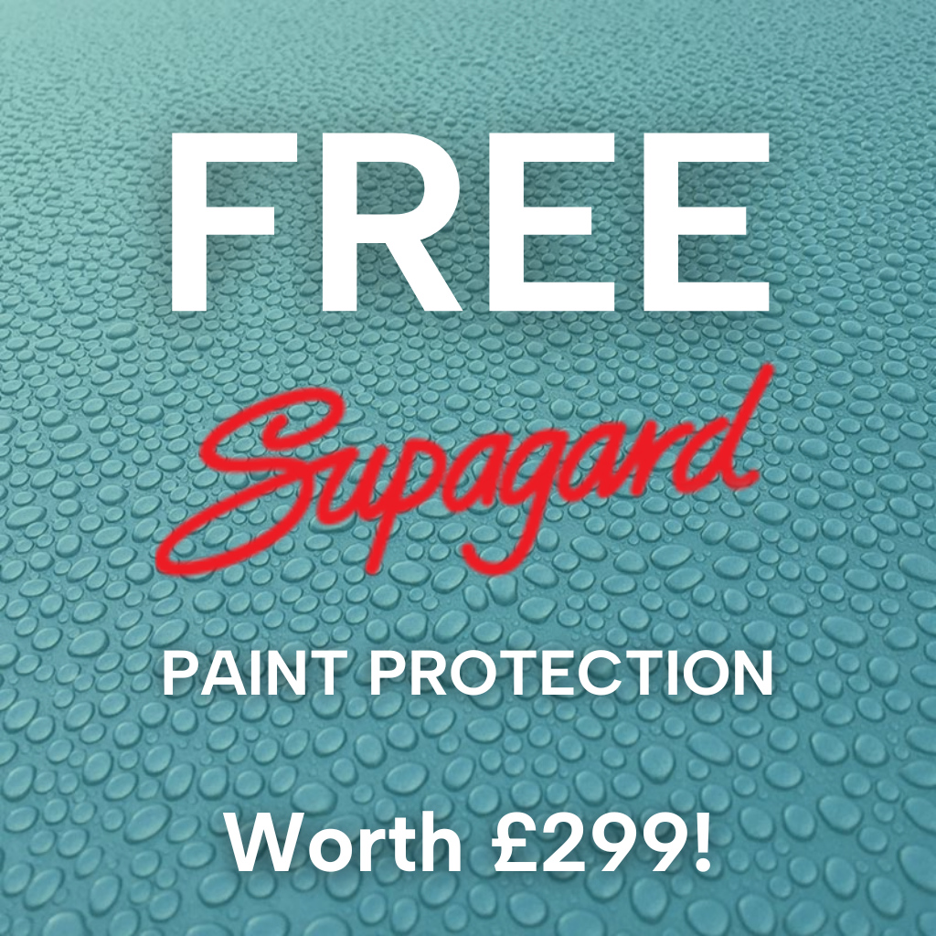 Free Supagard Paint Protection Worth £299